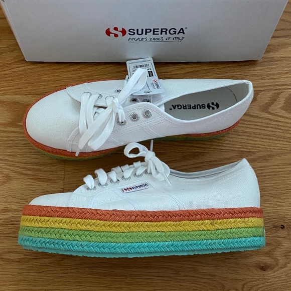 Superga NIB 2790 Cotcoloropew Sneakers (39/8) - Picture 2 of 16